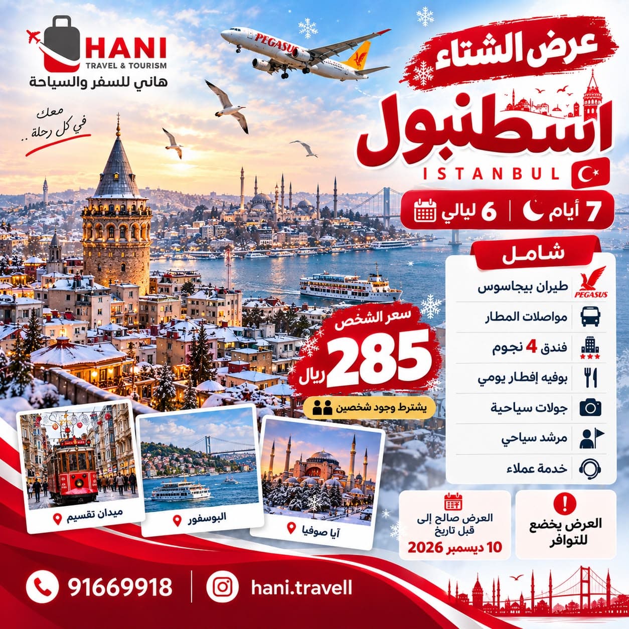 باقة شتوية اسطنبول